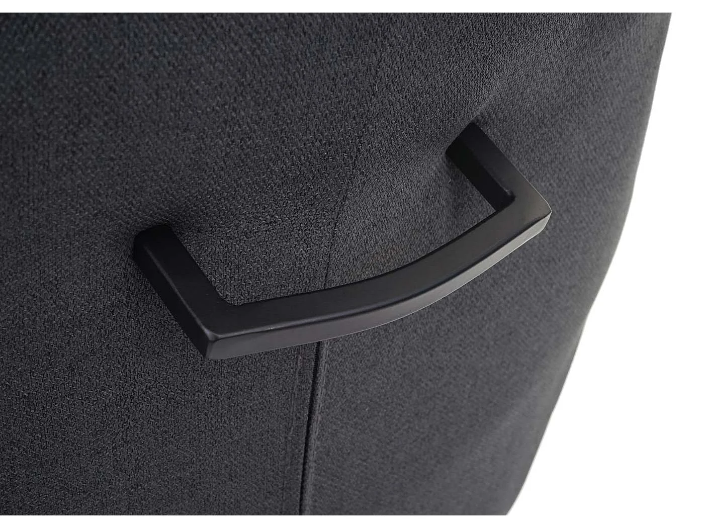 Chaise de salle à manger MCW-H71 pivotante,  gris foncé