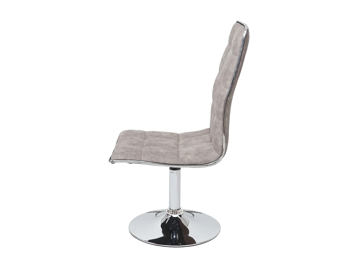 Sedia soggiorno elegante MCW-C41 design moderno tessuto sala pranzo grigio vintage