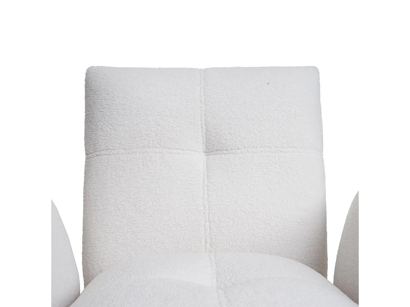 Chaise de salle à manger MCW-K34 (lot de 2),  blanc