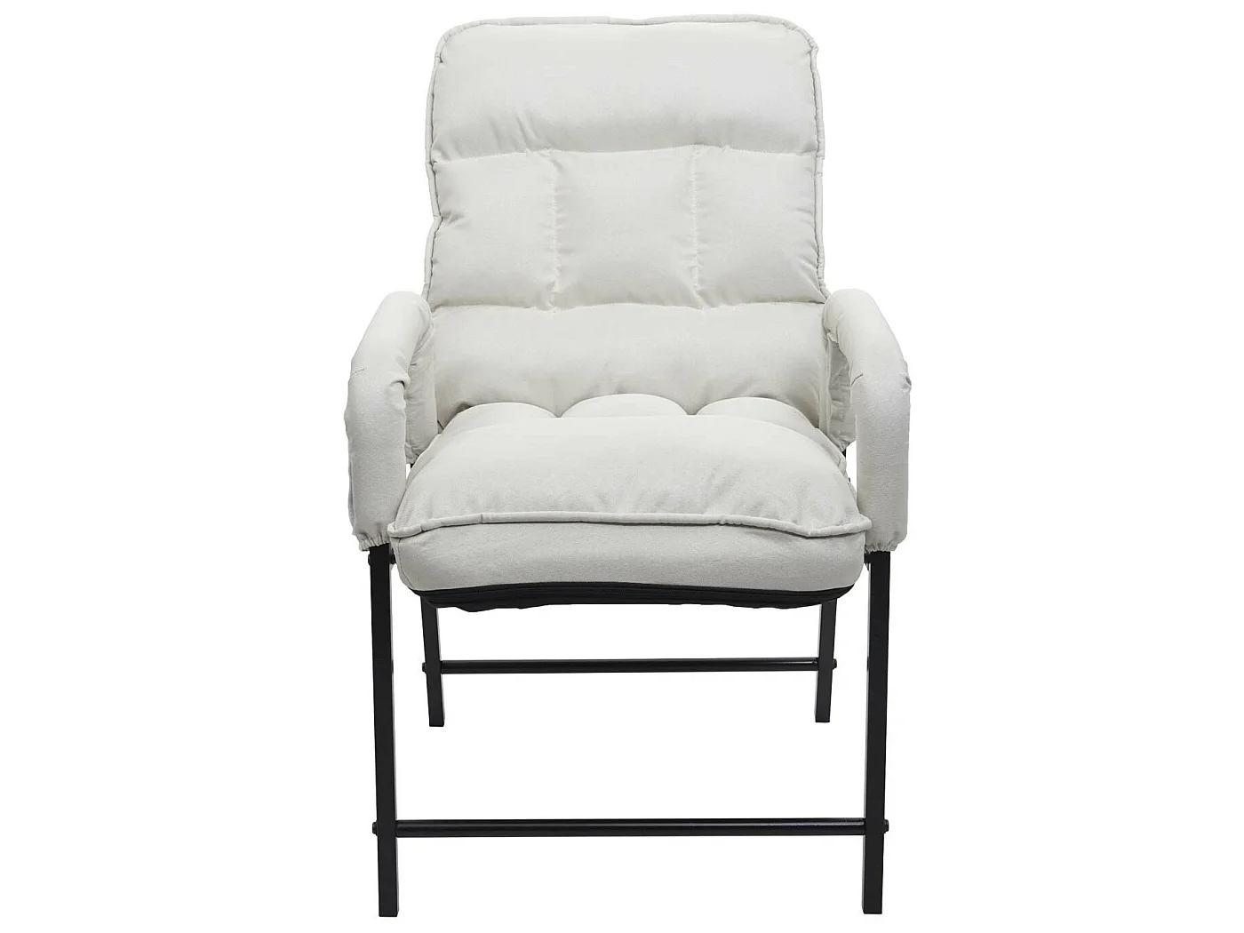 Eetkamerstoel MCW-K40,  stof/textiel crème-beige