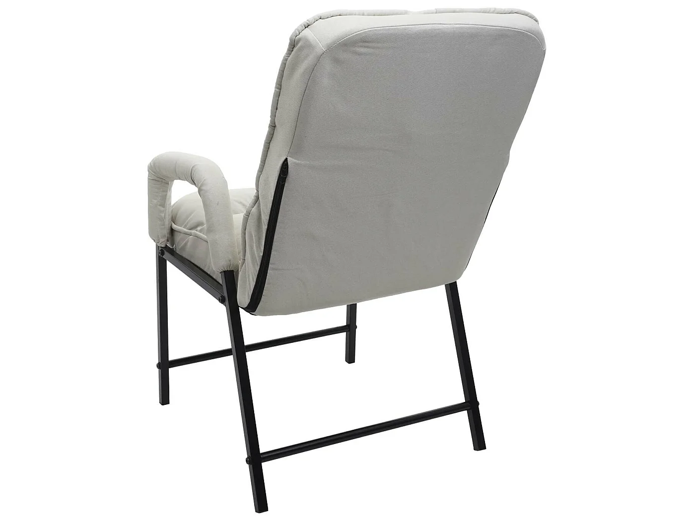 Eetkamerstoel MCW-K40,  stof/textiel crème-beige