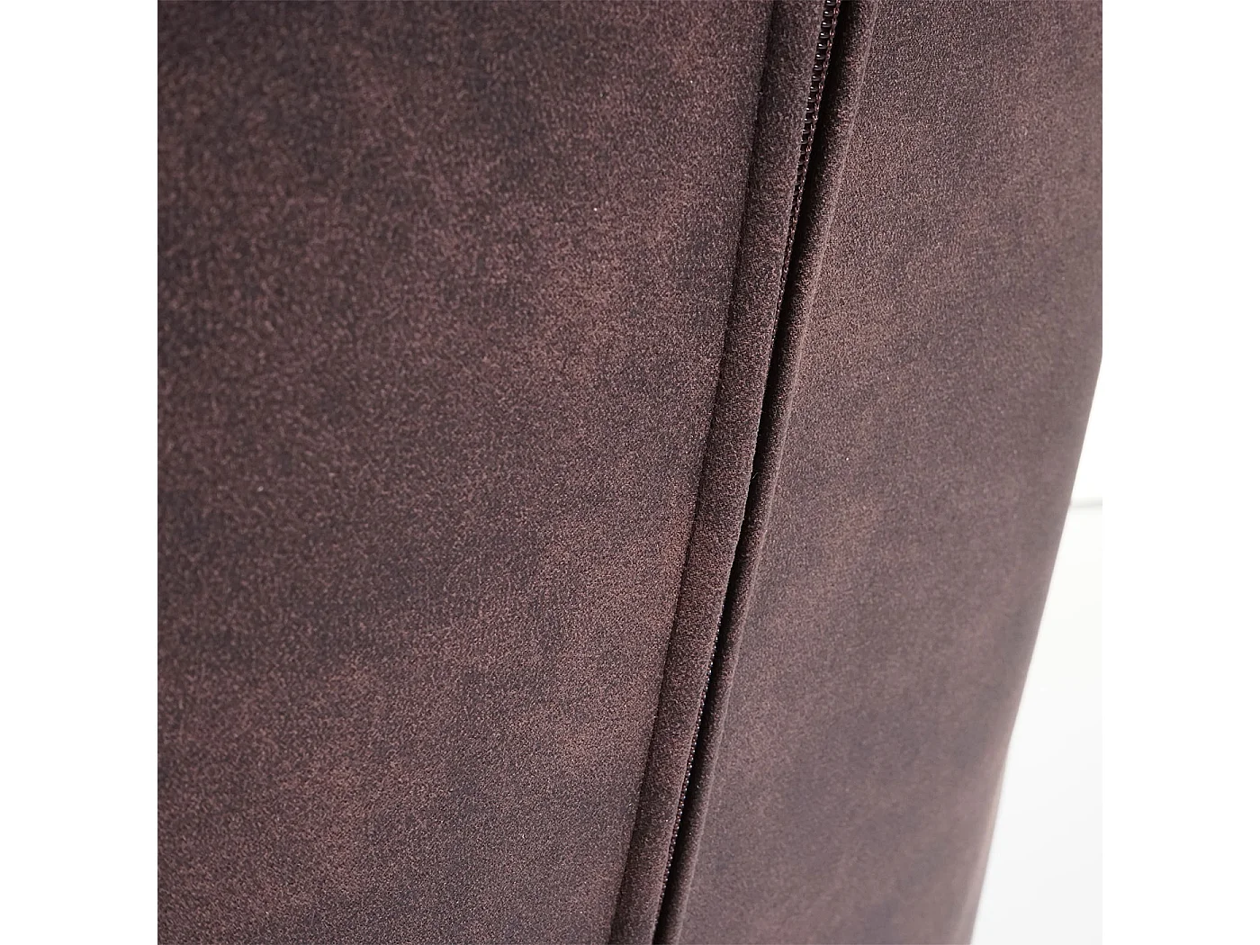 Chaise de salle à manger Vaasa T381 (lot de 6),  tissu, vintage marron foncé