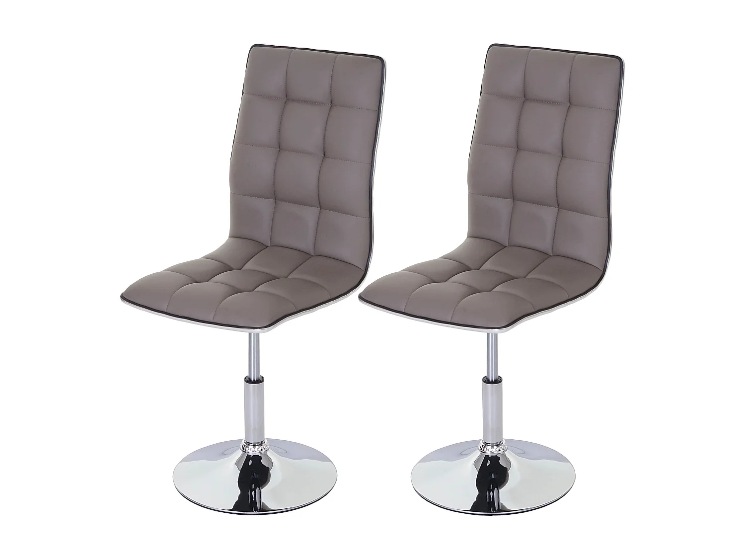 Chaise de salle à manger MCW-C41 (lot de 2),  taupe