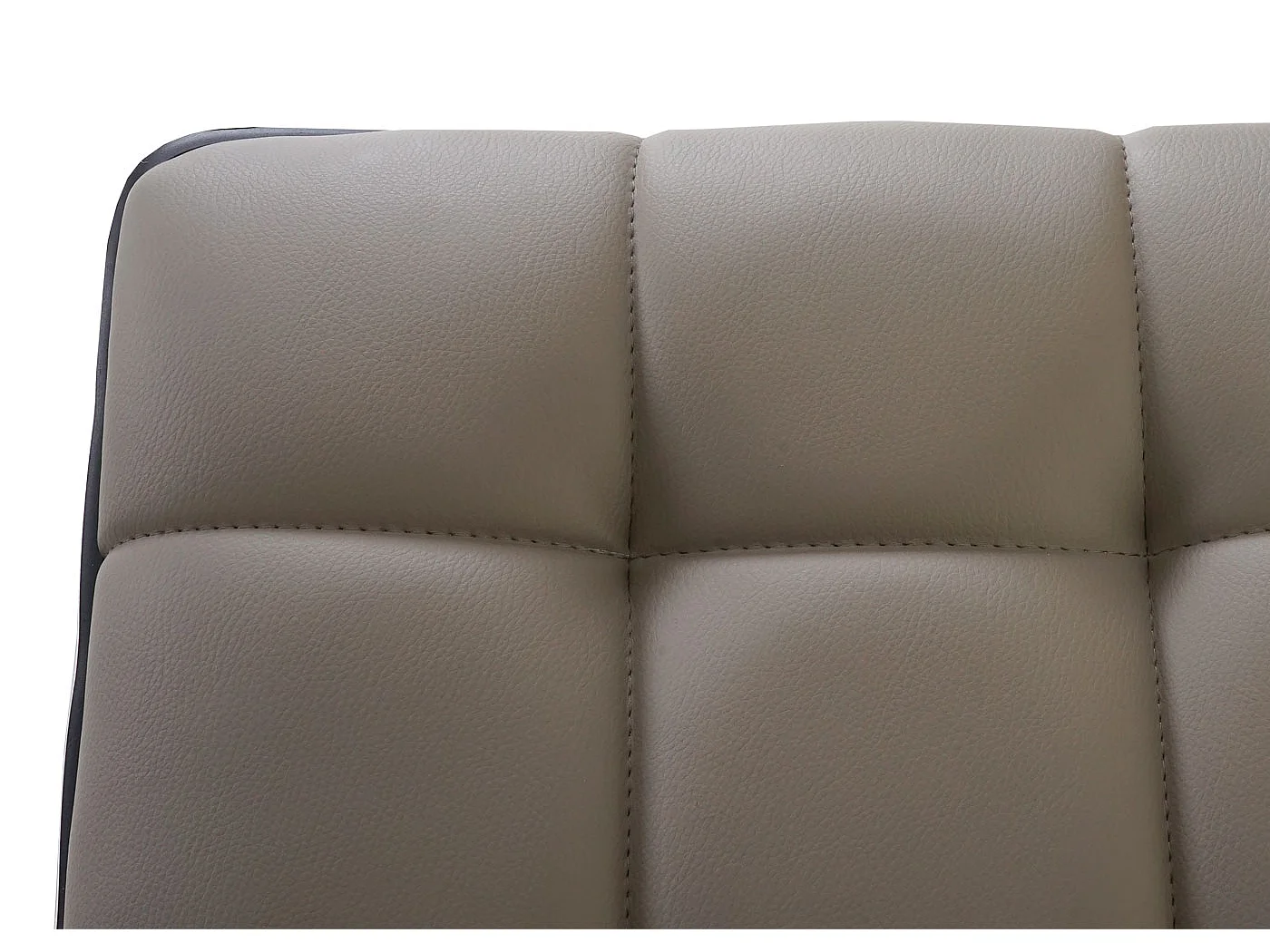 Chaise de salle à manger MCW-C41 pivotante,  taupe