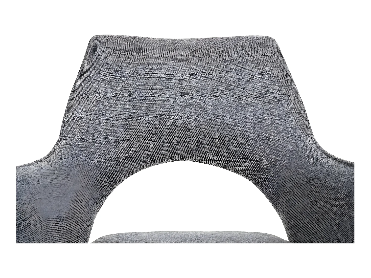 Krzesło do jadalni MCW-K30 (zestaw 6 sztuk),  szary-ciemnoszary