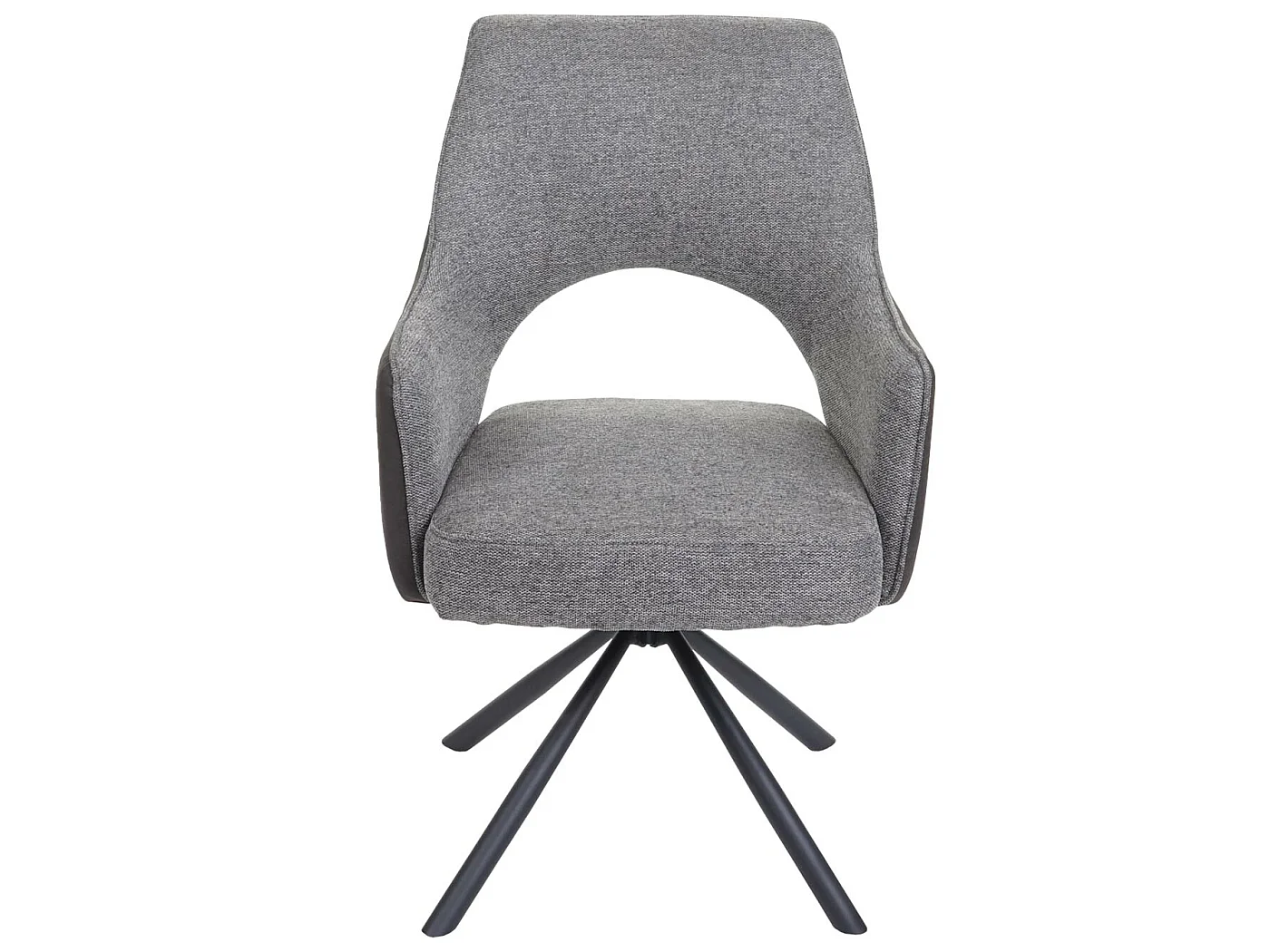 Chaise de salle à manger MCW-K30 (lot de 6),  gris-gris foncé