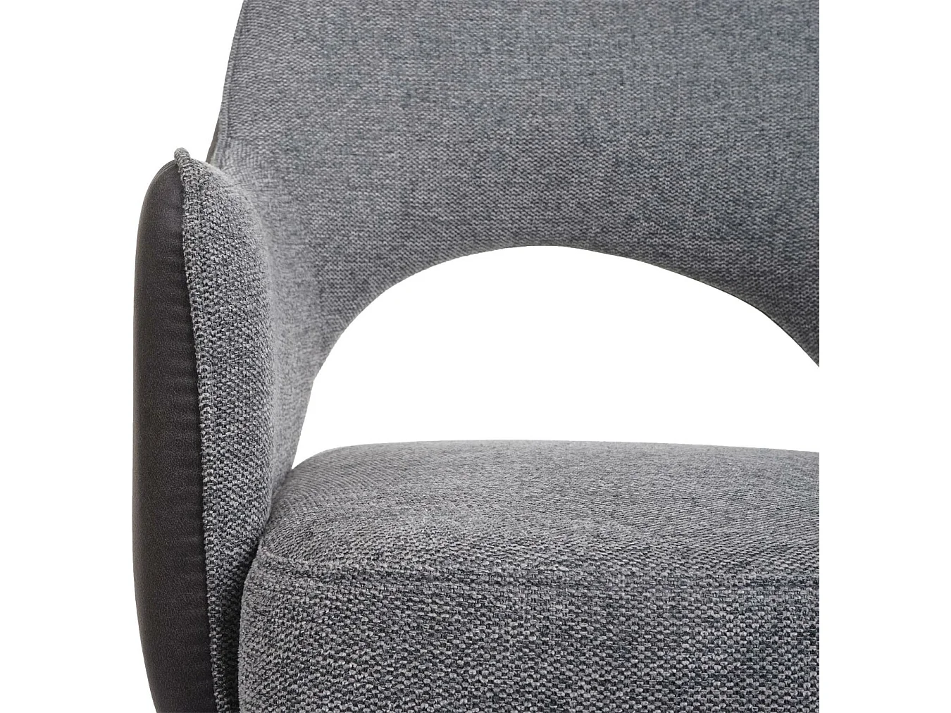 Chaise de salle à manger MCW-K30 (lot de 6),  gris-gris foncé