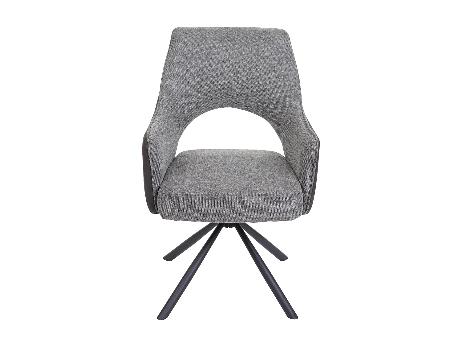 Chaise de salle à manger MCW-K30 (lot de 6),  gris-gris foncé