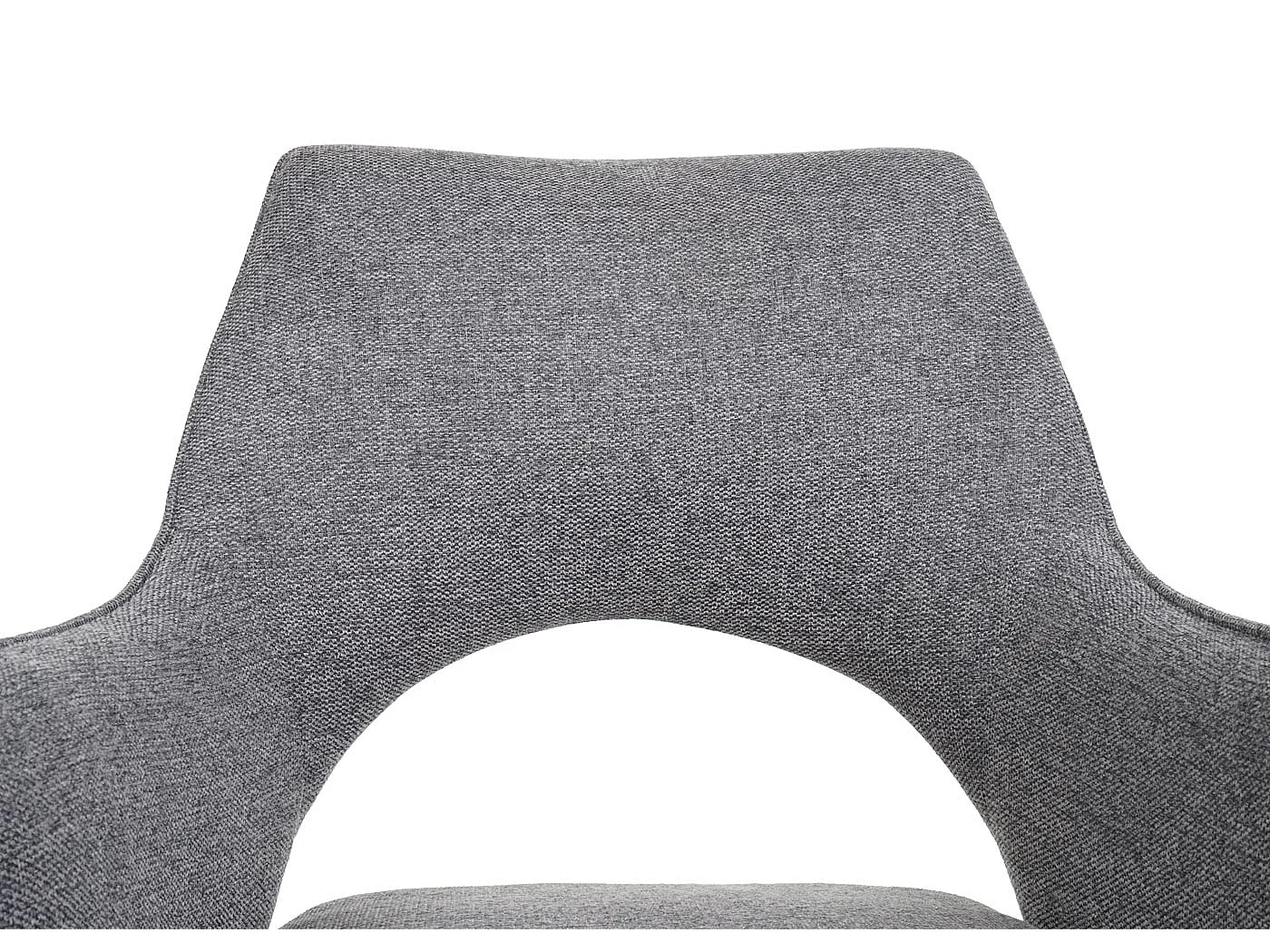 Chaise de salle à manger MCW-K30 (lot de 6),  gris-gris foncé