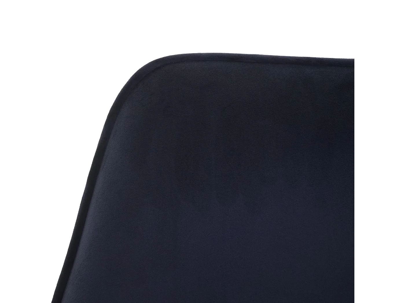 Chaise de salle à manger MCW-G67 (lot de 6),  anthracite-bleu, inox