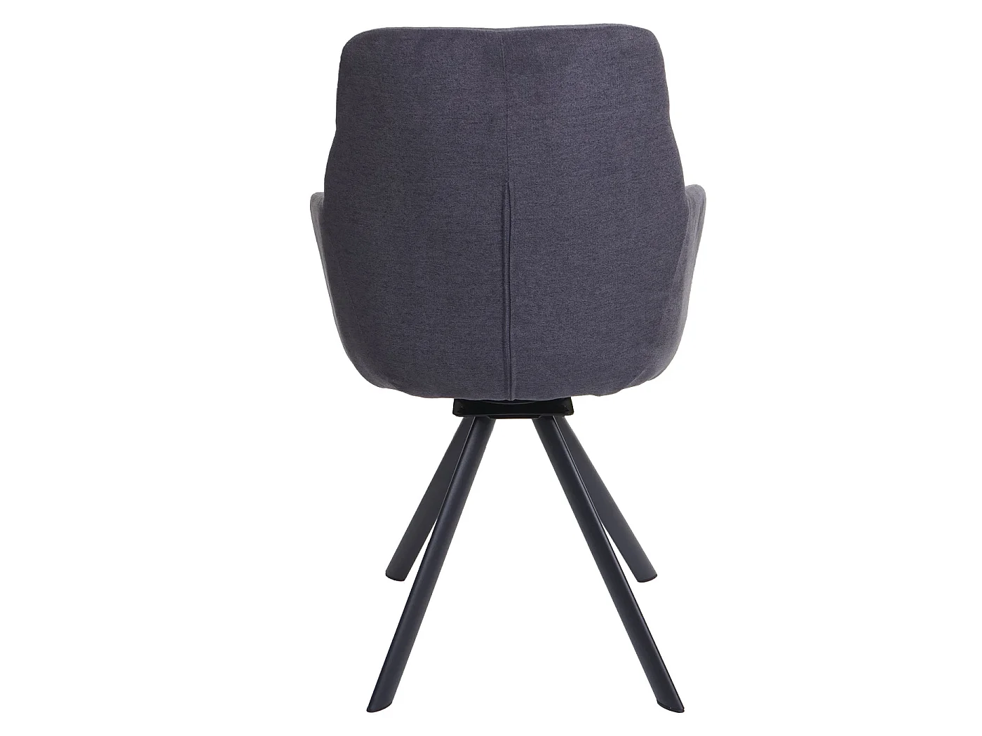 Chaise de salle à manger MCW-J69 (lot de 6),  anthracite