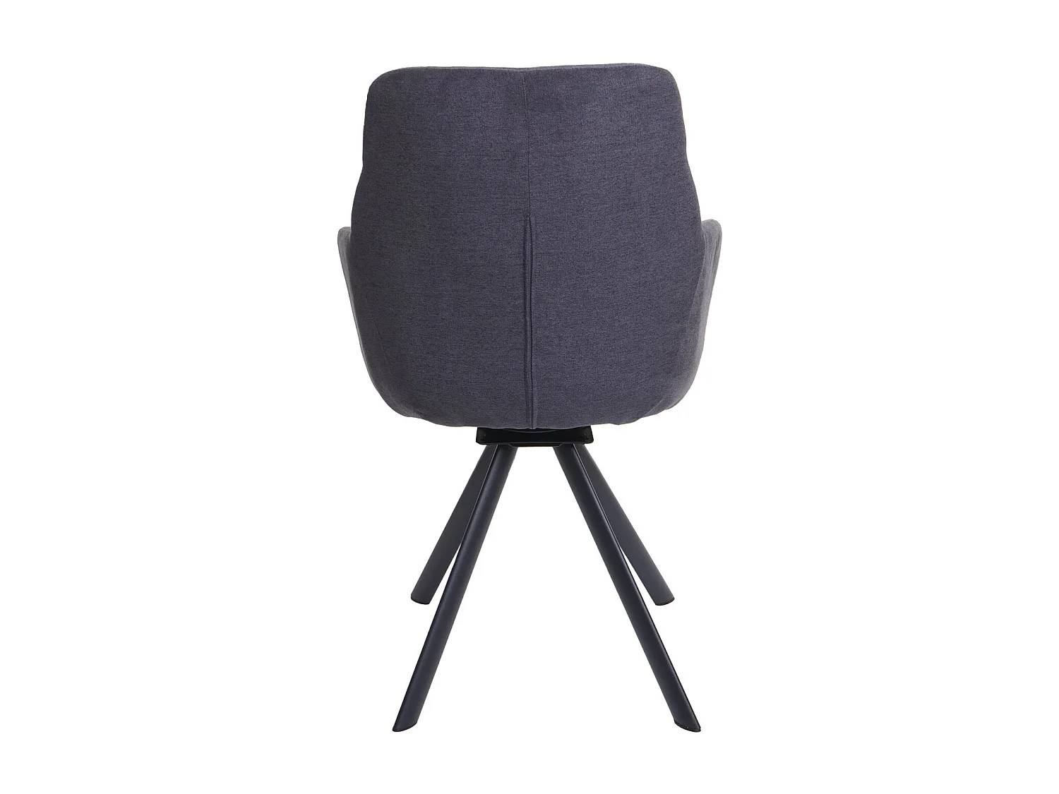 Chaise de salle à manger MCW-J69 (lot de 6),  anthracite