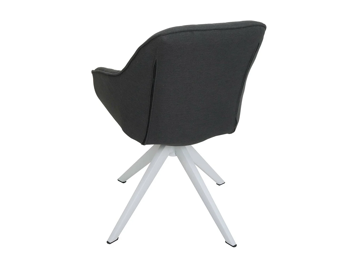 Chaise de salle à manger MCW-K27 (lot de 6),  gris foncé