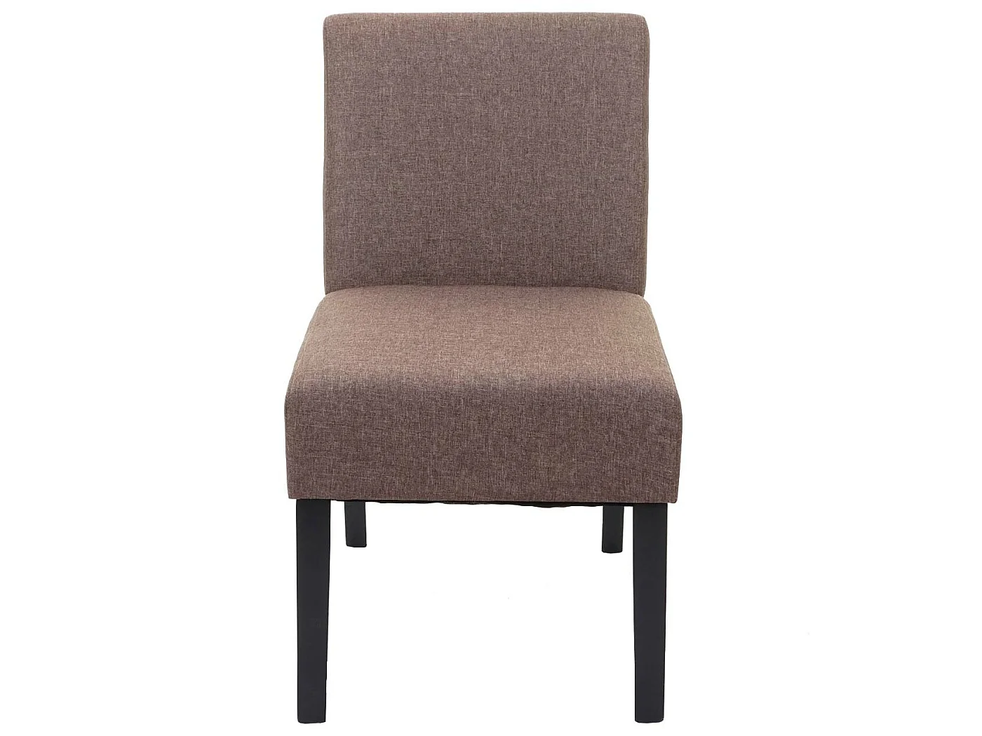 Krzesło do jadalni MCW-F61 (zestaw 2 sztuk),  brązowy