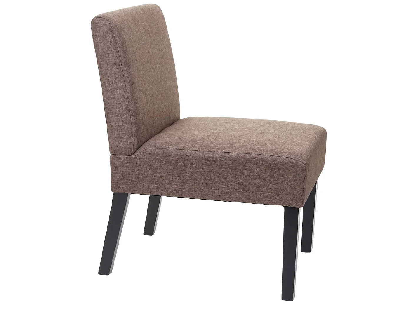 Krzesło do jadalni MCW-F61 (zestaw 2 sztuk),  brązowy