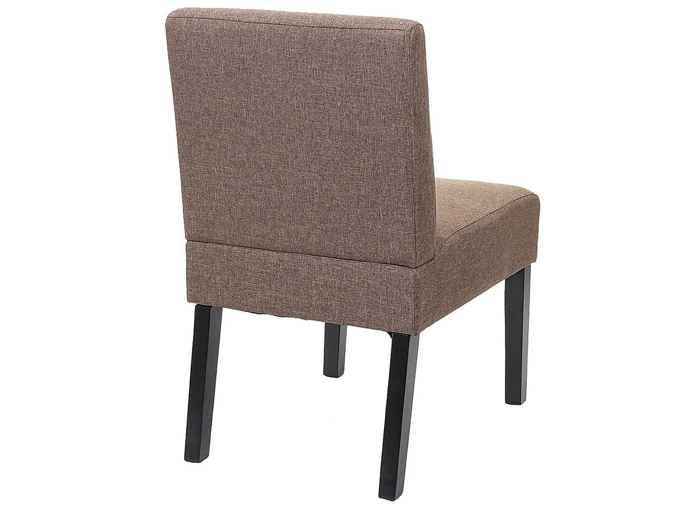 Krzesło do jadalni MCW-F61 (zestaw 2 sztuk),  brązowy