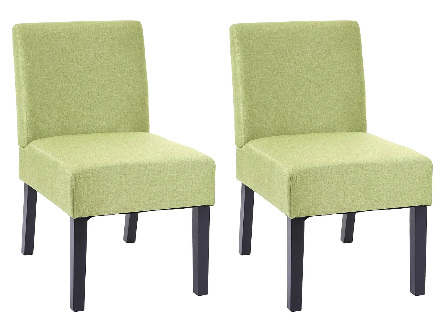 Eetkamerstoel MCW-F61 (set van 2),  groen