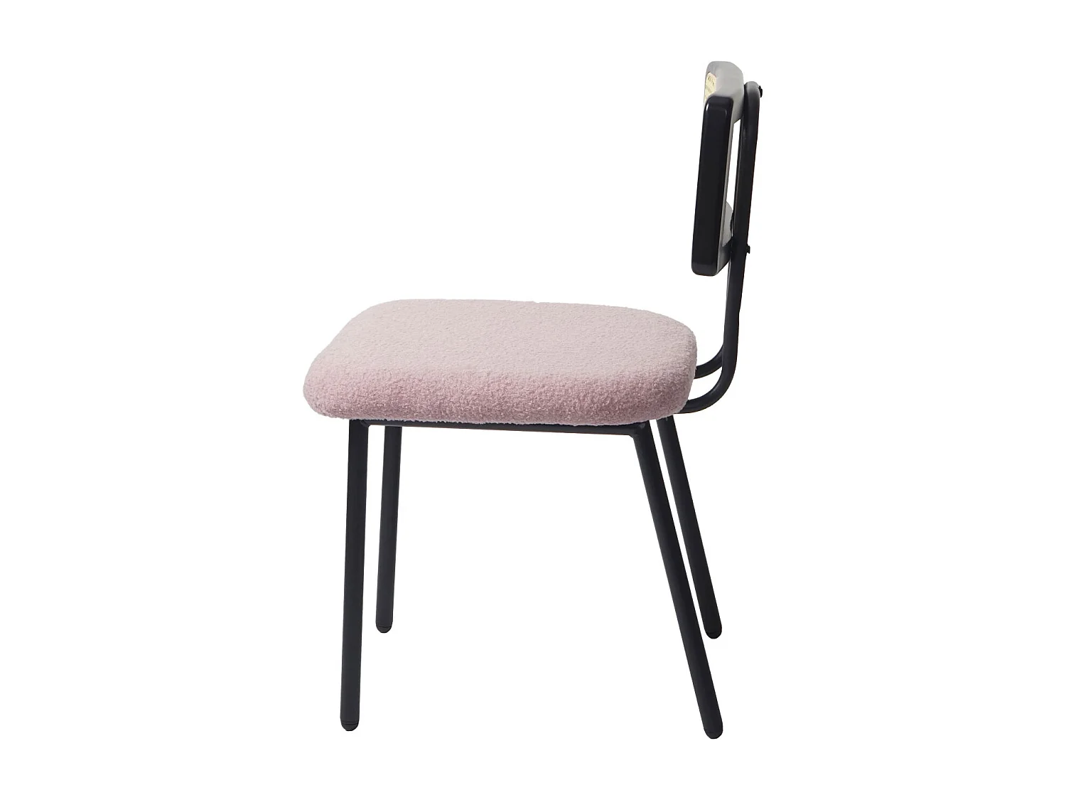 Chaise de salle à manger MCW-K88 (lot de 6),  tissu/textile rose