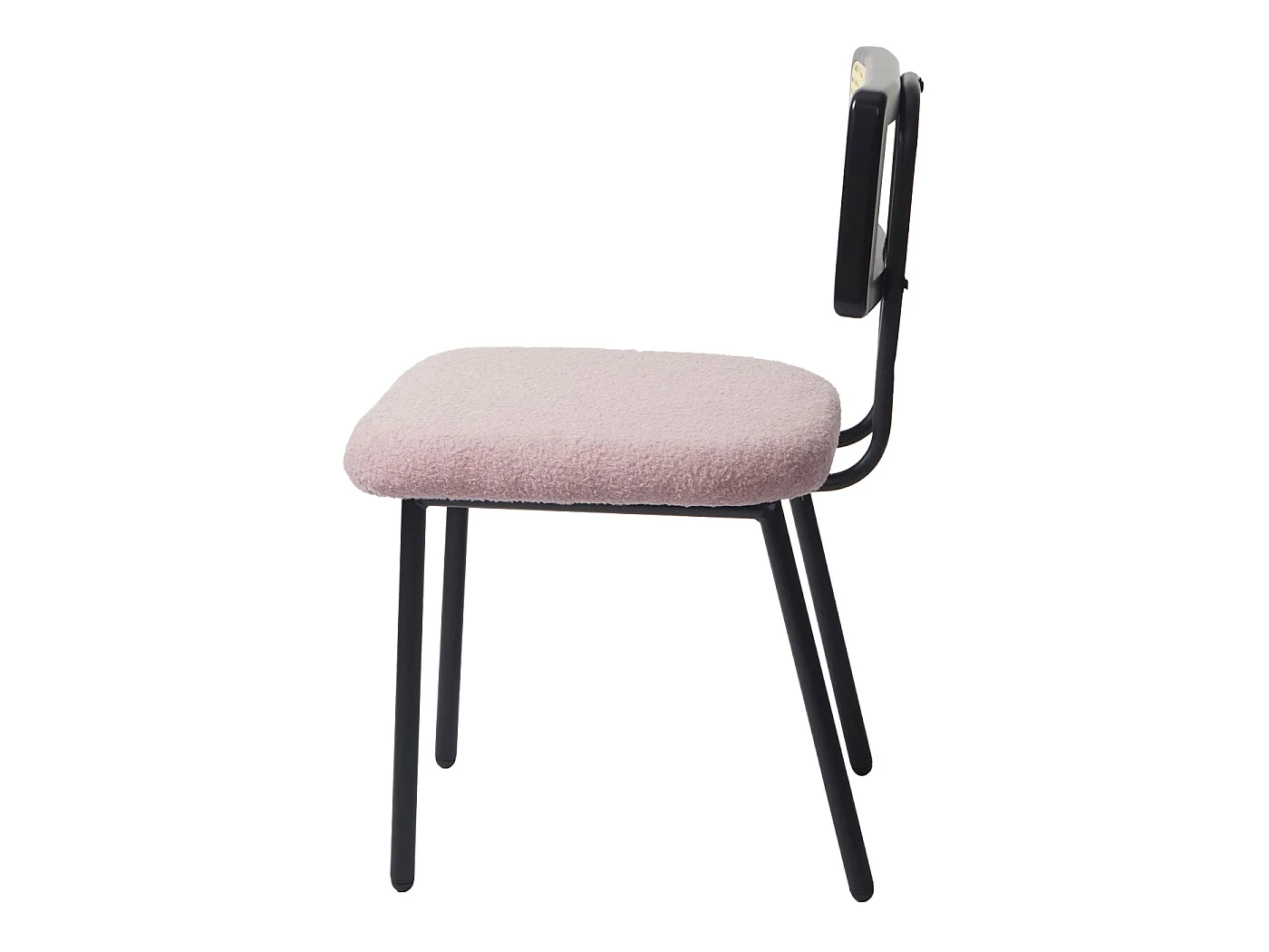 Chaise de salle à manger MCW-K88 (lot de 6),  tissu/textile rose