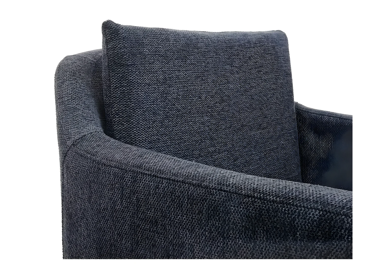 MCW-H93 eetkamerstoel (set van 6),  stof/textiel donkergrijs