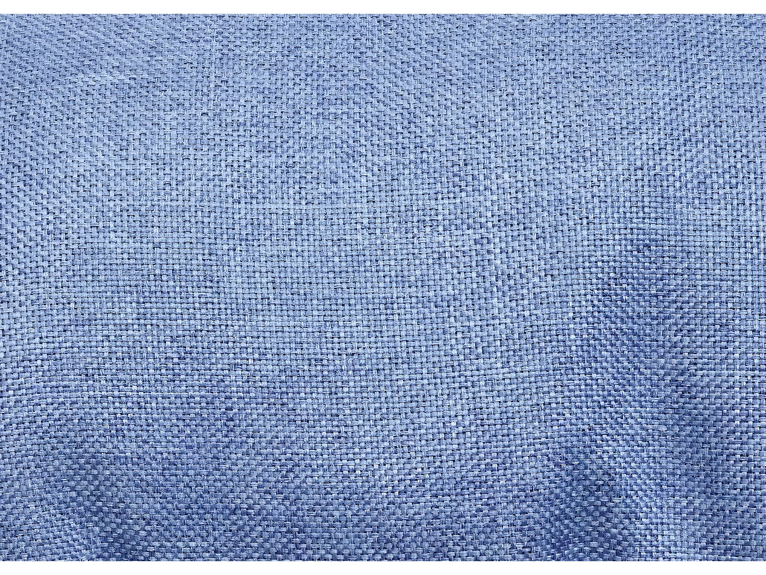 Sedia poltrona imbottita relax regolabile MCW-K40 metallo tessuto blu