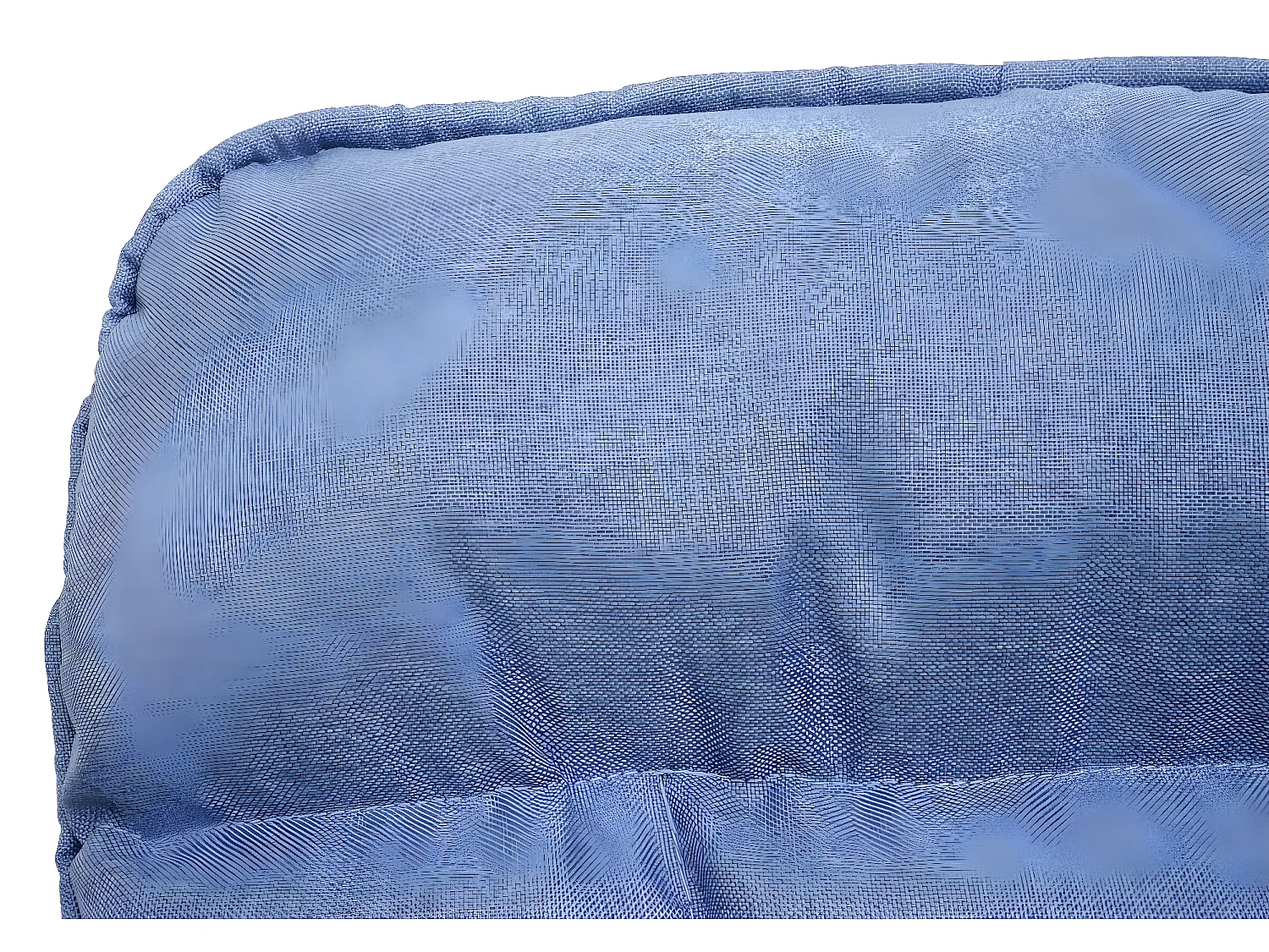 Eetkamerstoel MCW-K40,  stof/textiel blauw