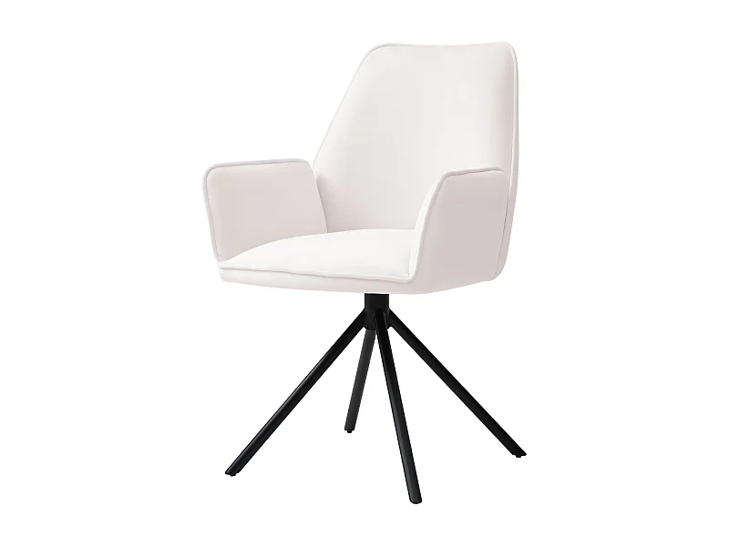 Chaise de salle à manger MCW-G67, Chaise de salle à manger MCW-G67, chaise de cuisine, pivotante, auto-position