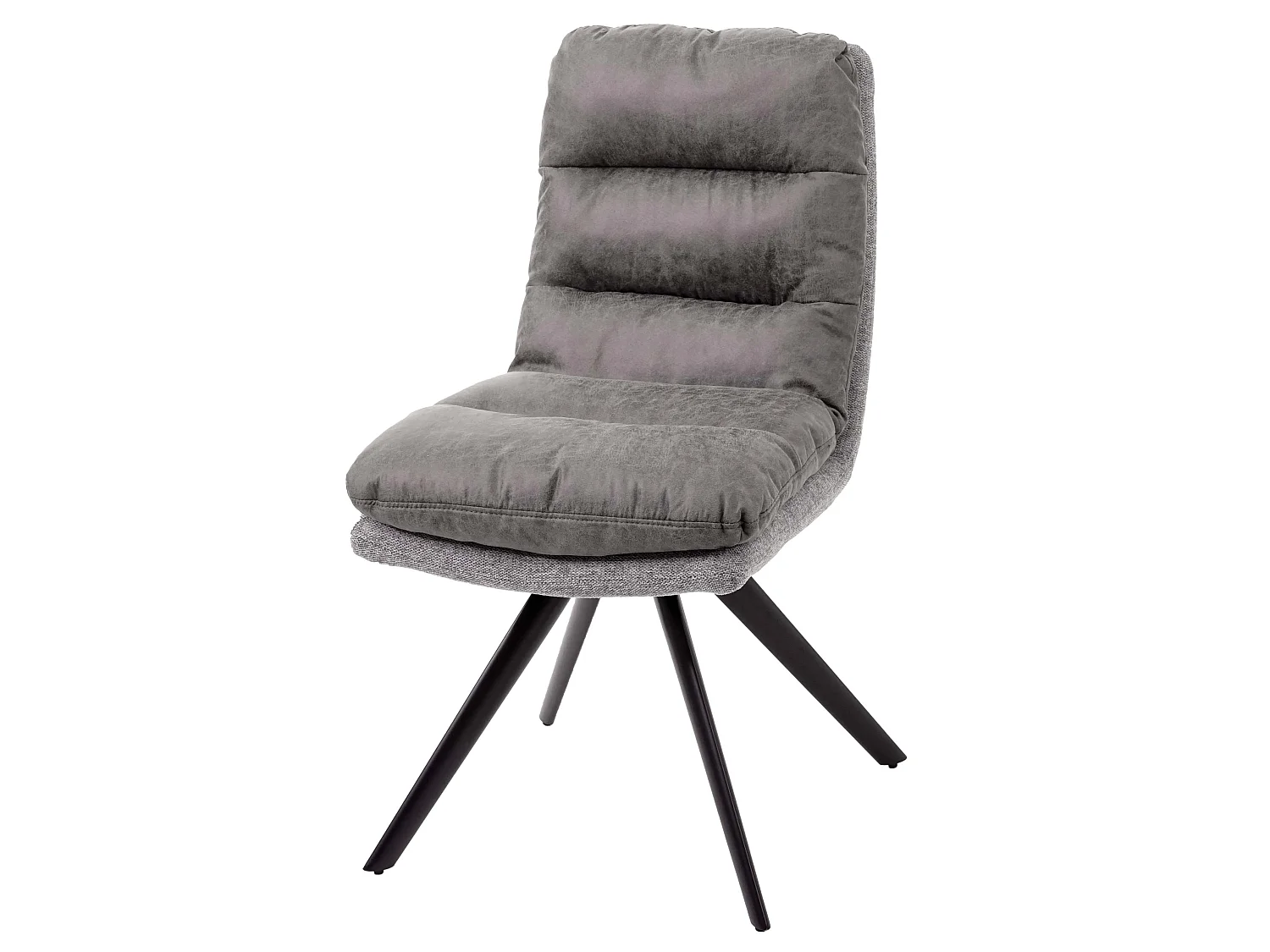 Esszimmerstuhl MCW-G66, Hellgrau-grau