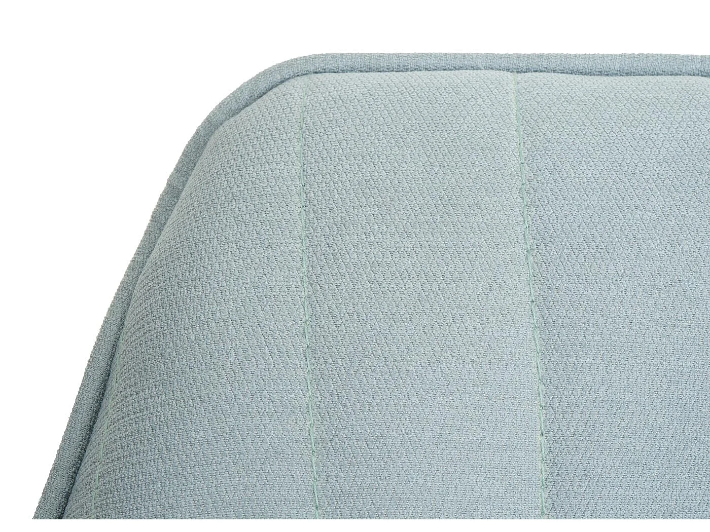 Set 6x sedie poltroncine girevole con braccioli elegante imbottita MCW-K27 tessuto verde menta