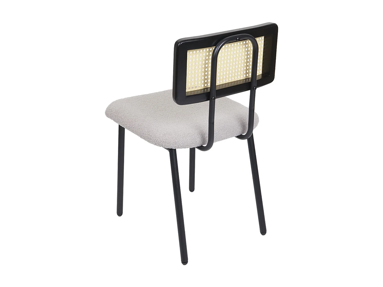 Chaise de salle à manger MCW-K88 (lot de 2),  tissu/textile gris clair