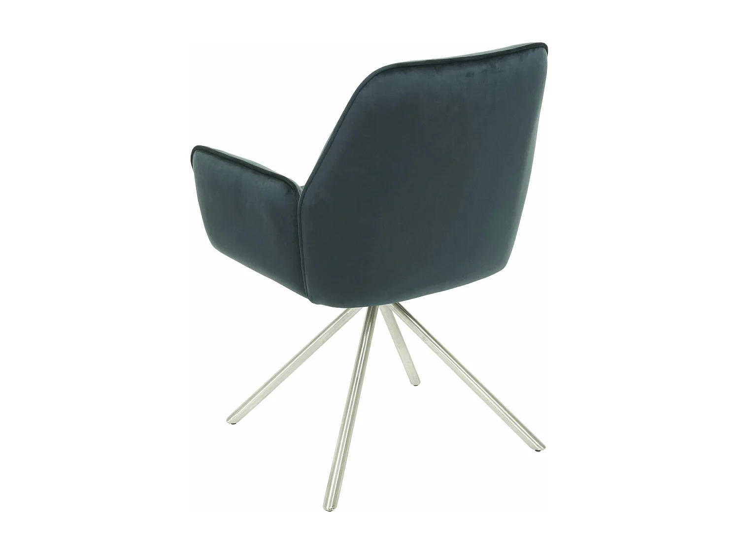 Chaise de salle à manger MCW-G67,  vert, inox