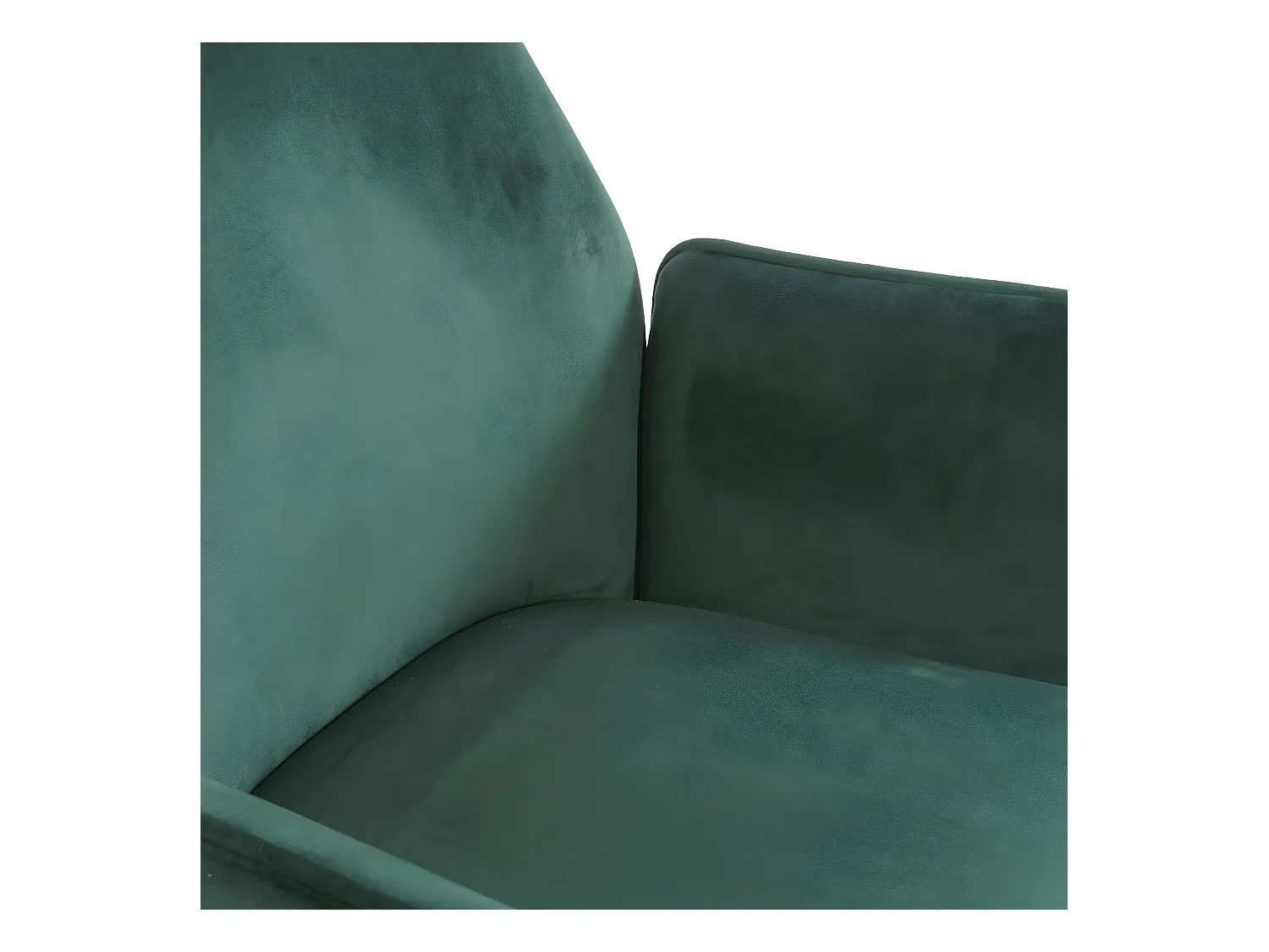 Silla de comedor MCW-G67 (juego de 6),  verde, acero inoxidable