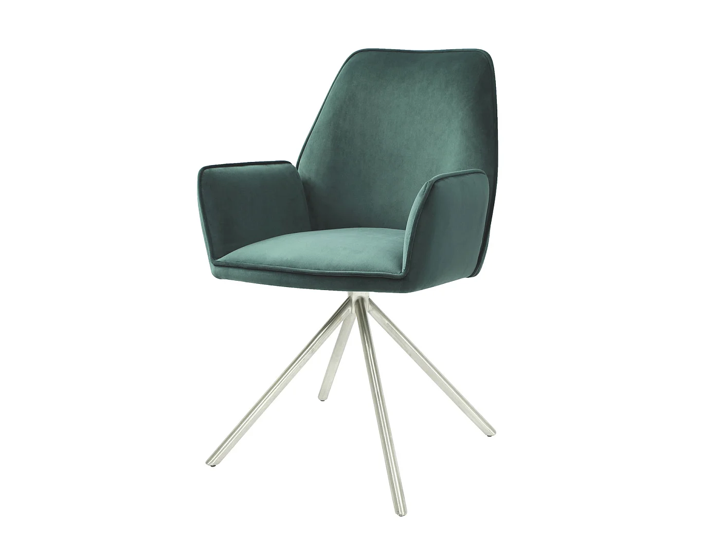 Chaise de salle à manger MCW-G67 (lot de 6),  vert, inox