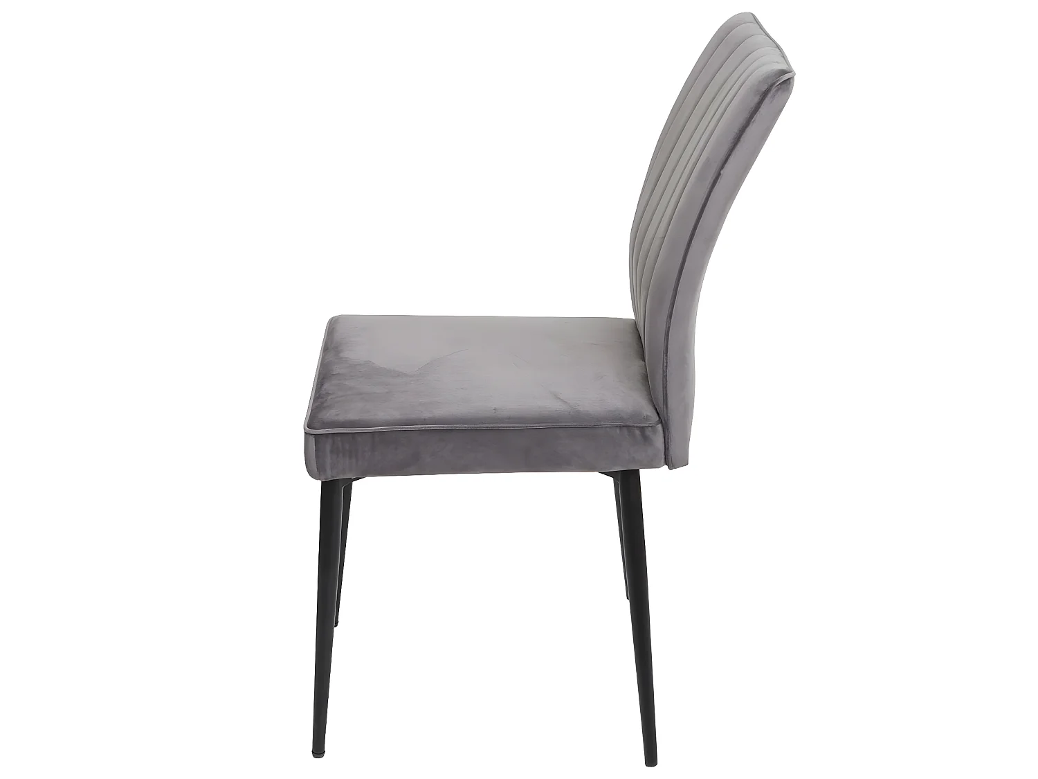 Chaise de salle à manger MCW-K16 (lot de 6),  gris foncé