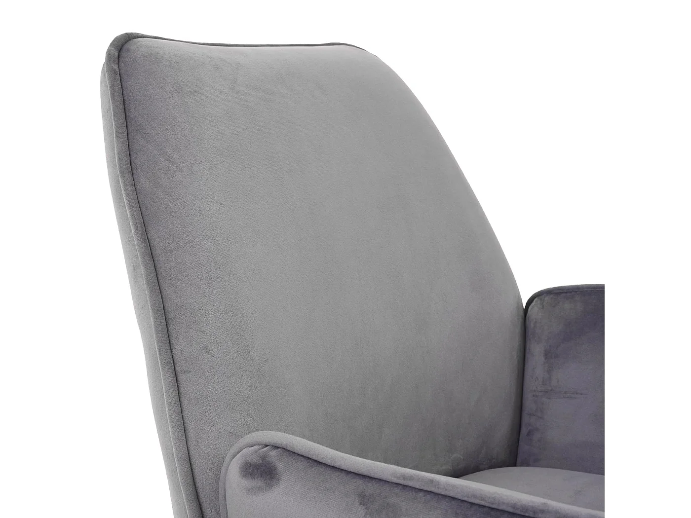 Chaise de salle à manger MCW-G67 (lot de 6),  gris foncé, inox