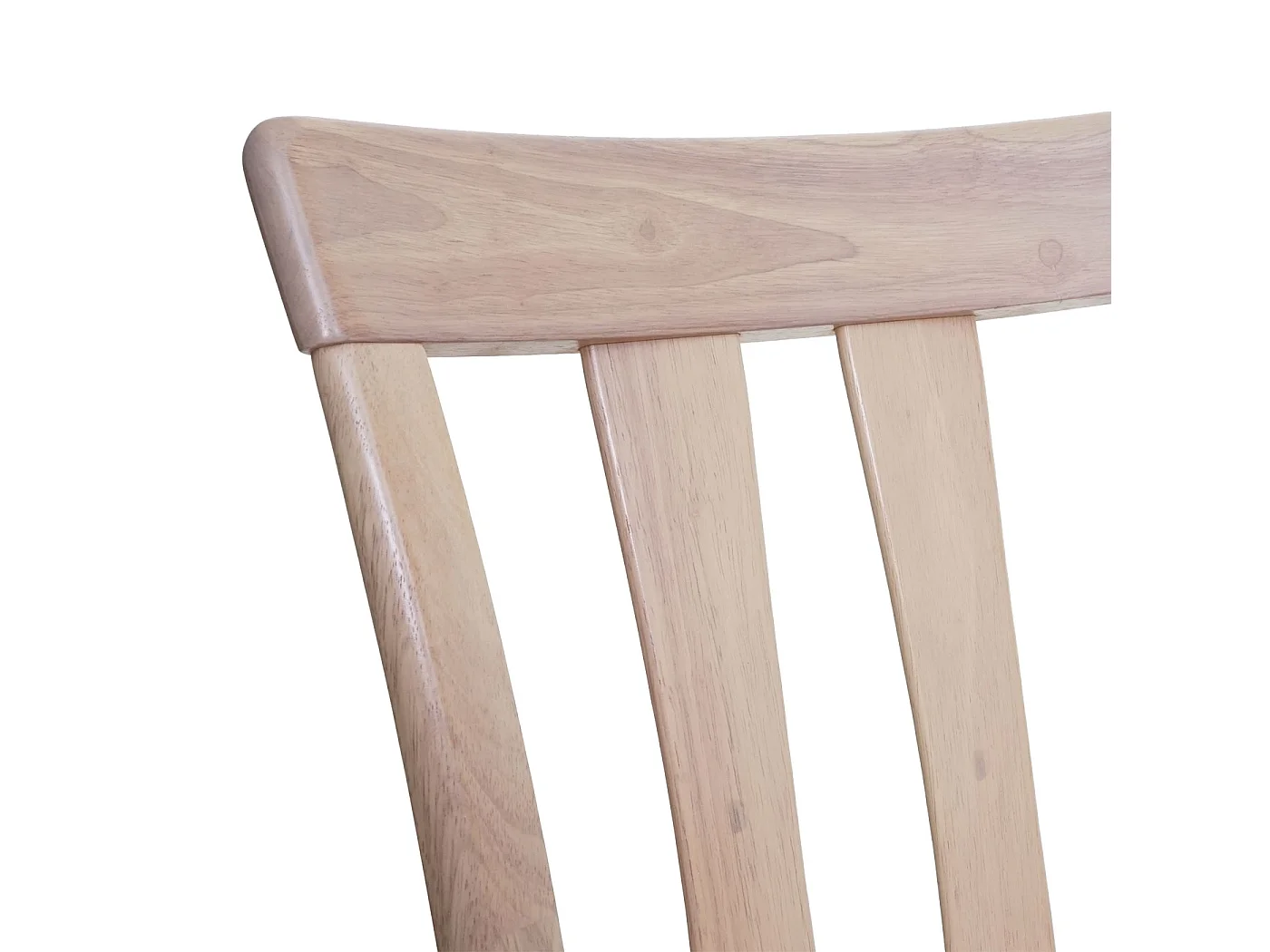 Chaise de salle à manger MCW-G46 (lot de 6),  cadre naturel, orange