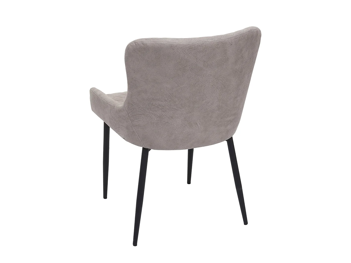 Chaise de salle à manger MCW-H79 (lot de 6),  tissu/textile gris