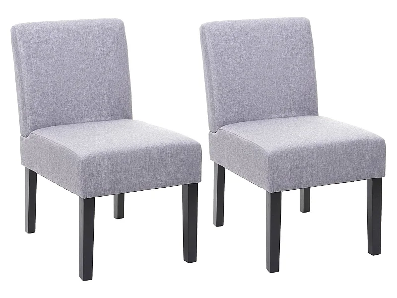 Cadeira de jantar MCW-F61 (conjunto de 2),  cinzento