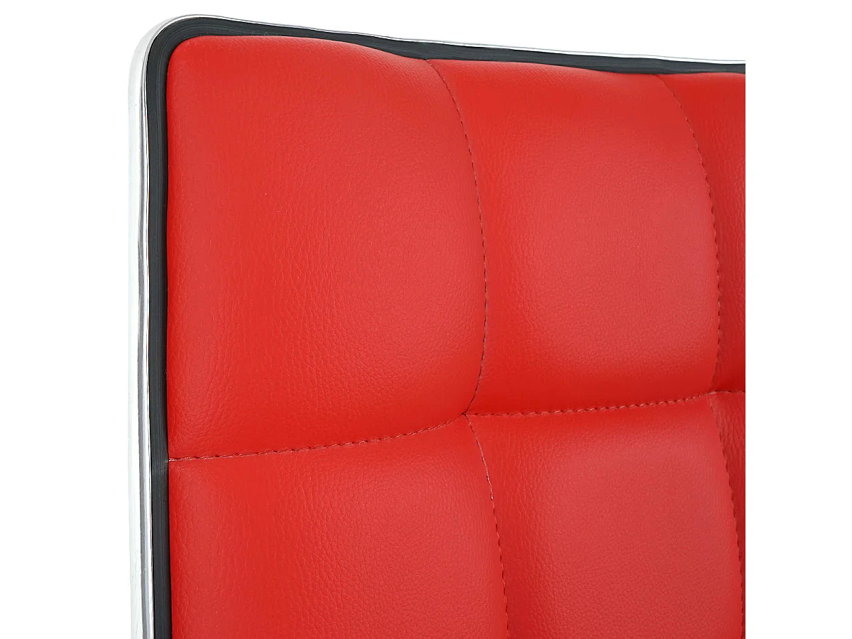 Chaise de salle à manger MCW-C41 (lot de 6),  rouge