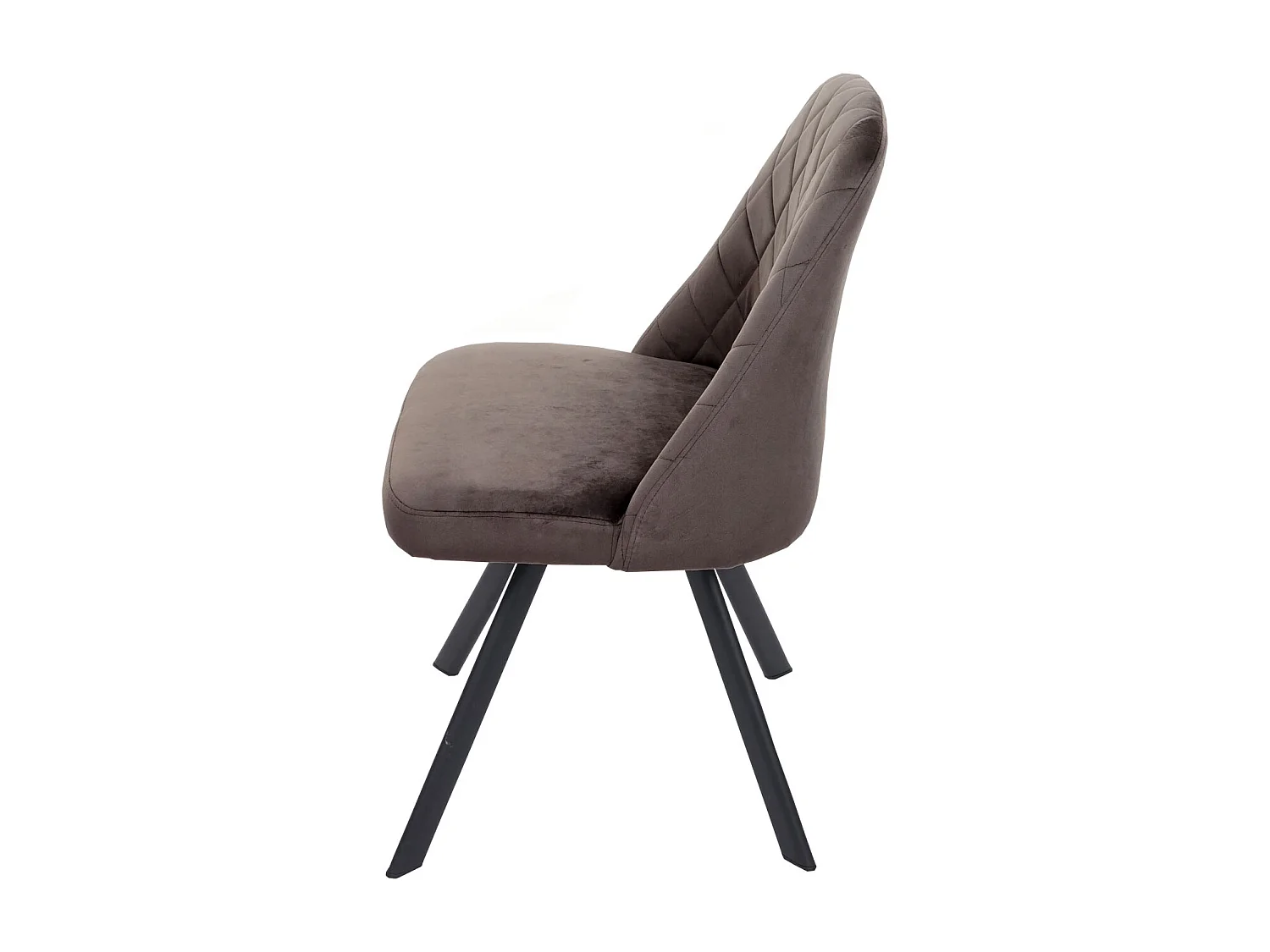 Eetkamerstoel MCW-K25 (set van 6),  donkerbruin