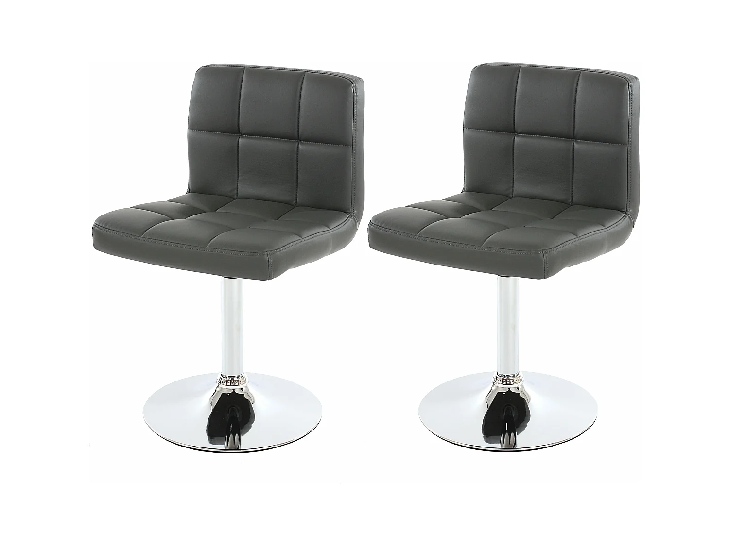 Chaise de salle à manger Cadiz (lot de 2),  gris