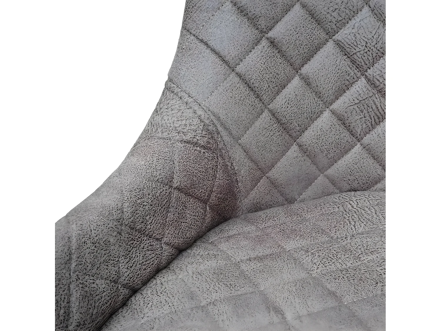 Esszimmerstuhl MCW-H79 (2er Set), Stoff/Textil grau