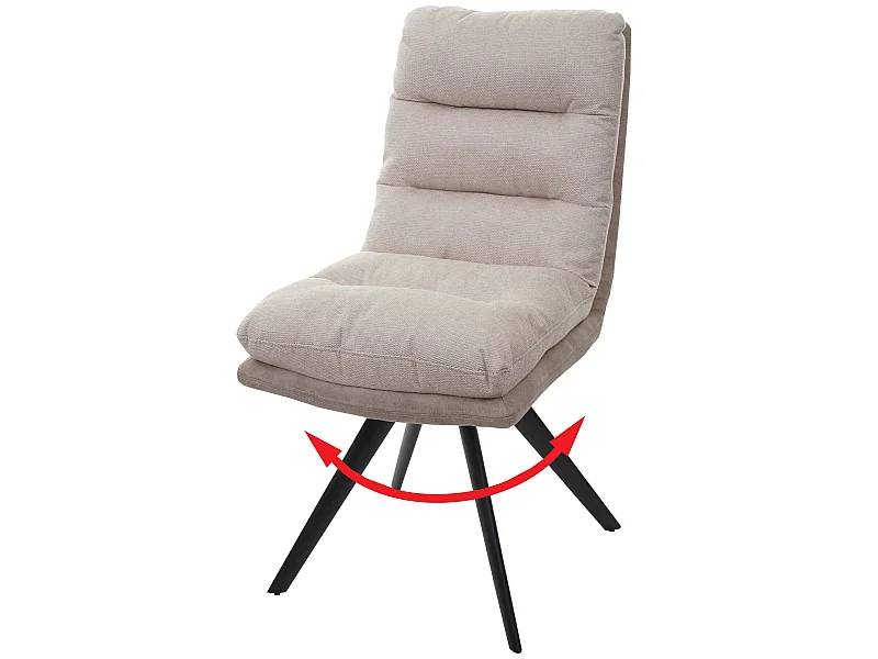 Esszimmerstuhl MCW-G66, Creme