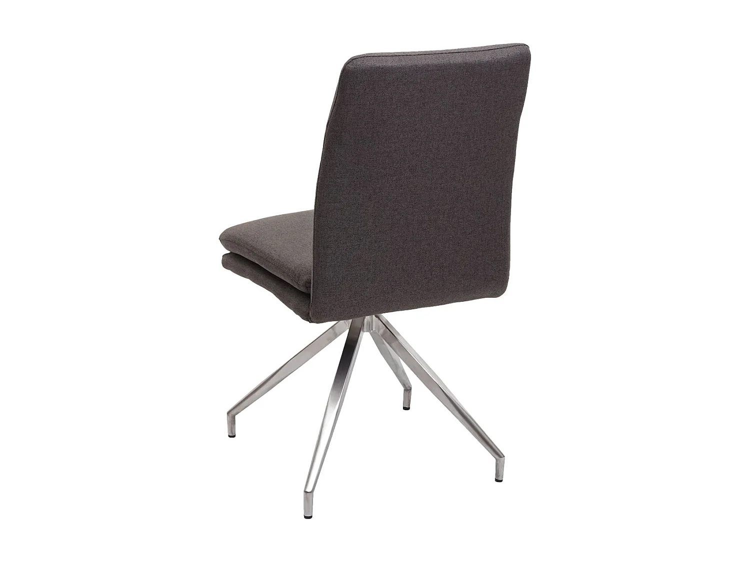 Esszimmerstuhl MCW-H70 (6er-Set), Grau-braun