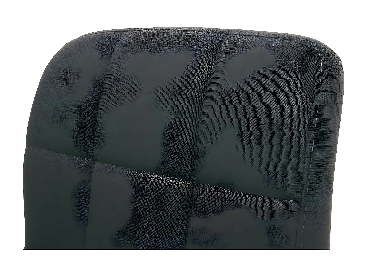 Chaise de salle à manger Cadiz, pivotante,  tissu/textile gris foncé, base chromée