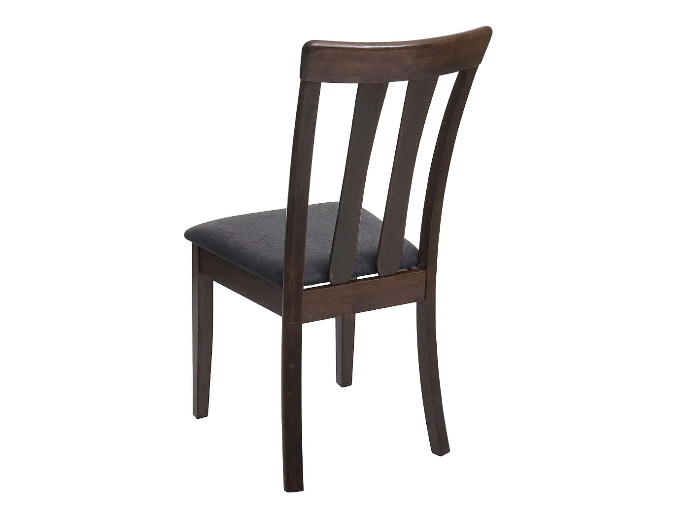 Eetkamerstoel MCW-G46 (set van 2),  donker frame, donkergrijs