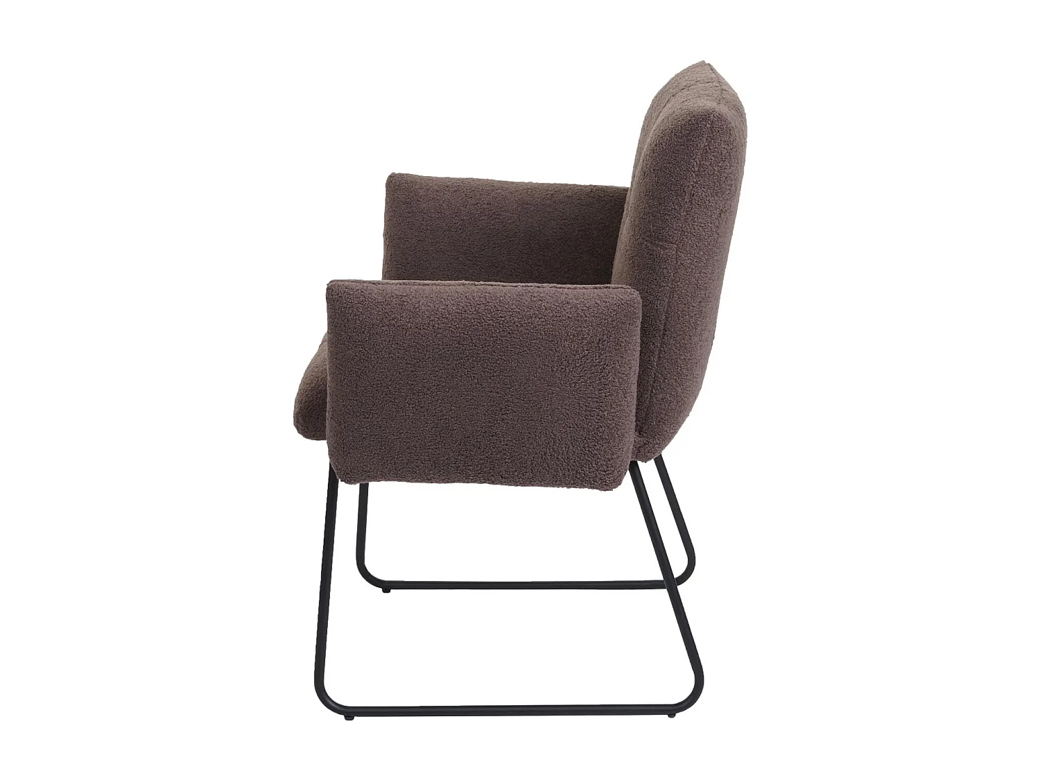 Chaise de salle à manger MCW-K34 (lot de 6),  marron