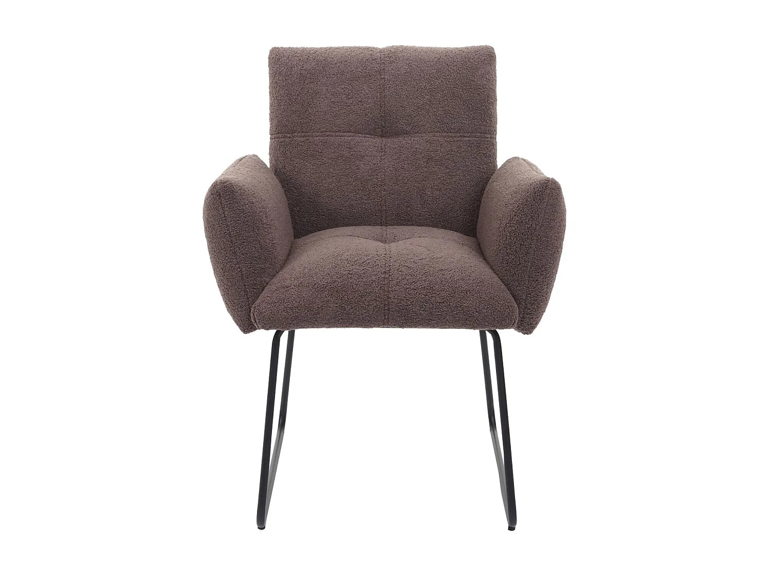 Chaise de salle à manger MCW-K34 (lot de 6),  marron