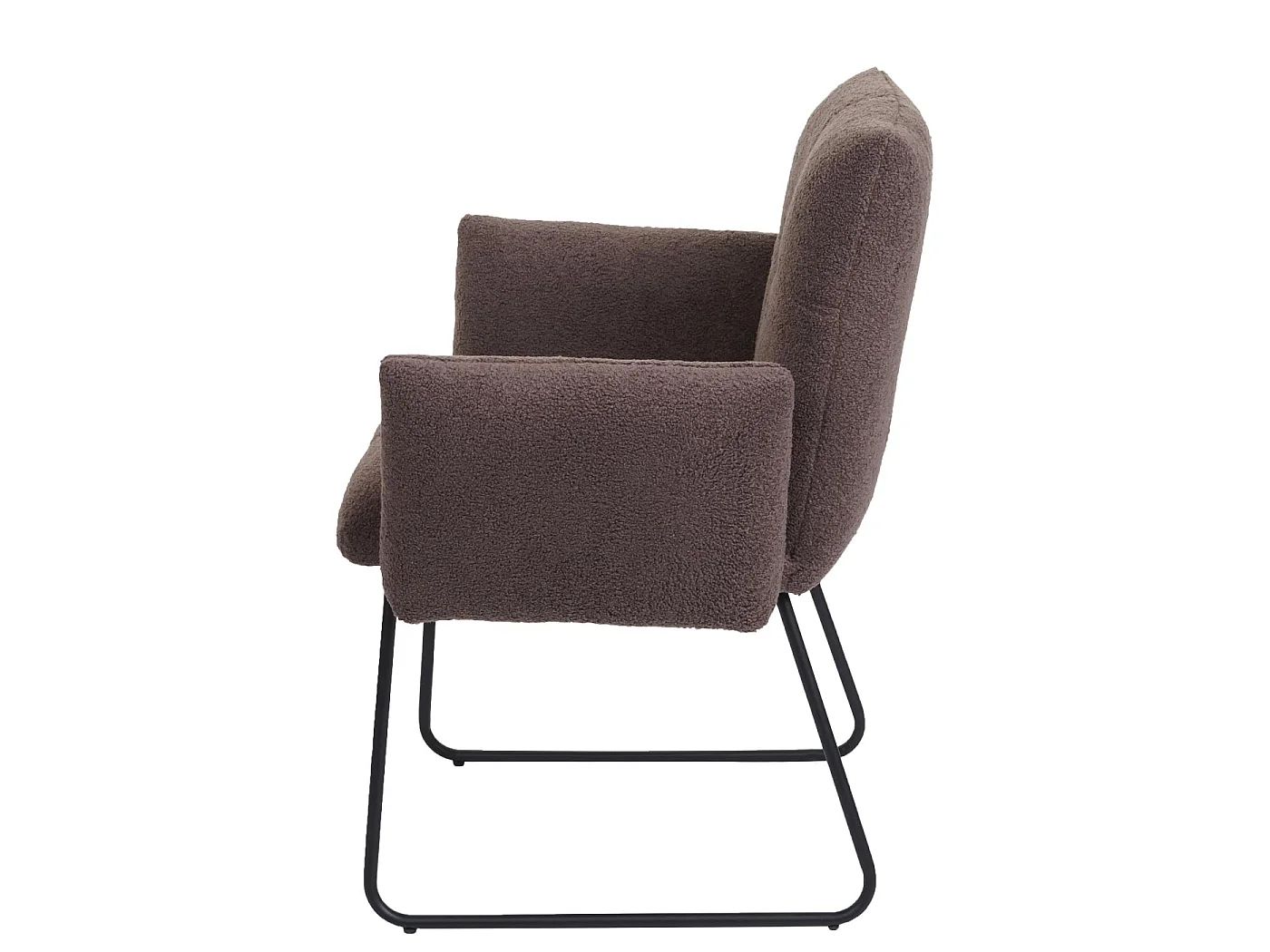 Chaise de salle à manger MCW-K34 (lot de 6),  marron