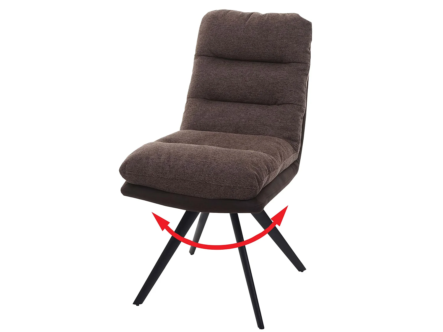 Cadeira de jantar MCW-G66,  castanho-escuro